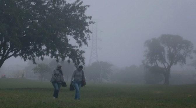 Fim de semana será de tempo fechado e com chuva em várias regiões do Espírito Santo