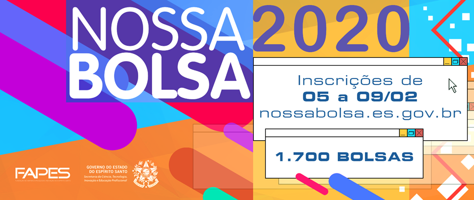 Inscrições para Nossa Bolsa 2020 começam na próxima quarta (5)