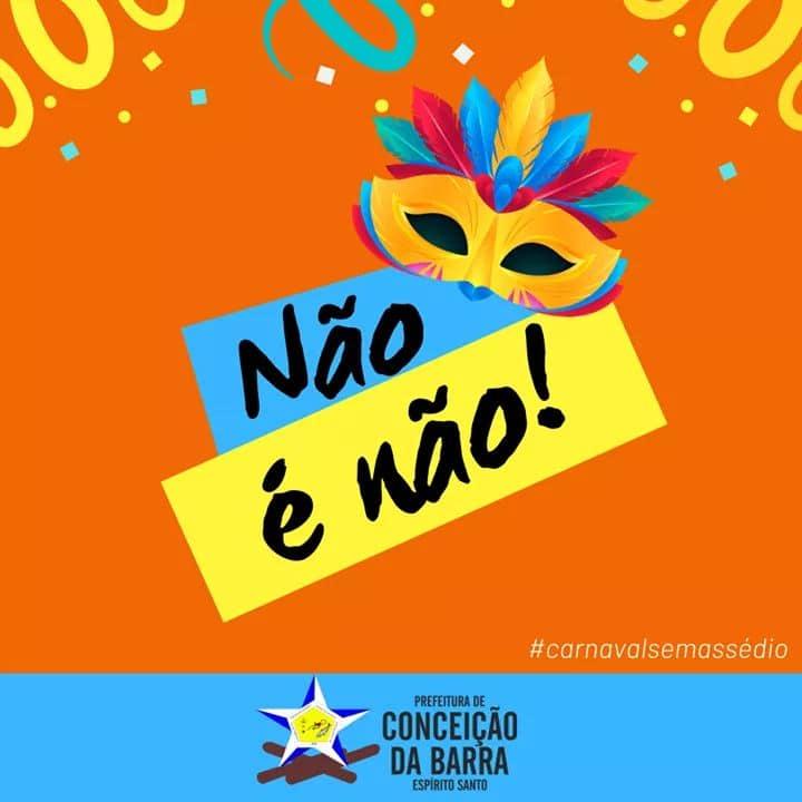 Conceição da Barra adere à campanha contra a importunação sexual no Carnaval