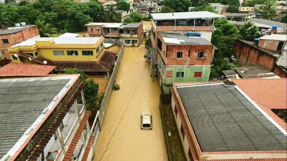 Cidades são afeadas pela segunda vez após fortes chuvas atingirem o Espírito Santo