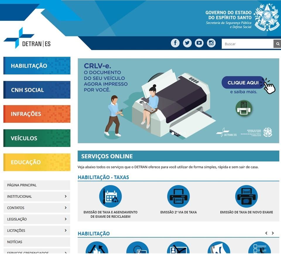 Detran/ES suspende atendimento ao público nas agências