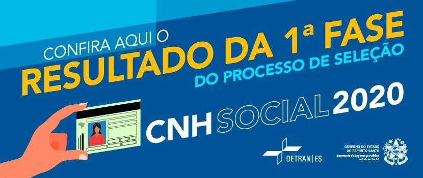 Detran/ES divulga lista de selecionados da 1ª fase do CNH Social 2020