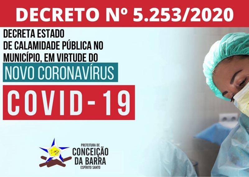 Prefeito de Conceição da Barra encaminha decreto de calamidade pública para reconhecimento pela Assembleia Legislativa do ES