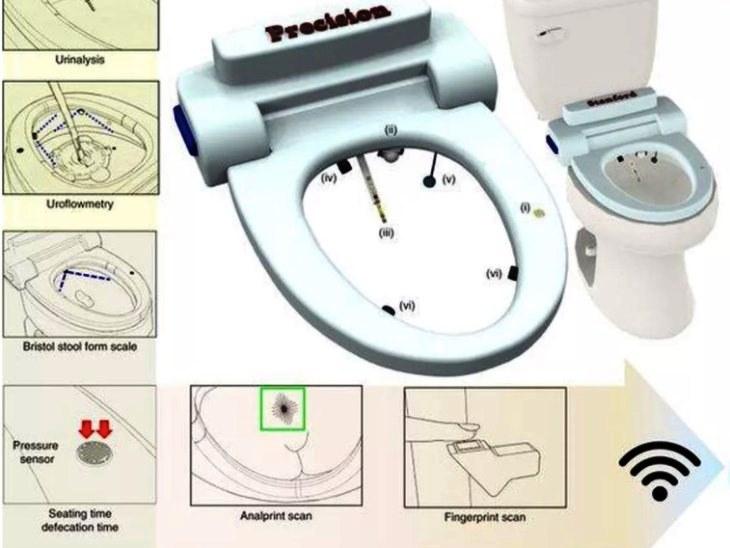 Vaso sanitário detecta doenças a partir das fezes e urina