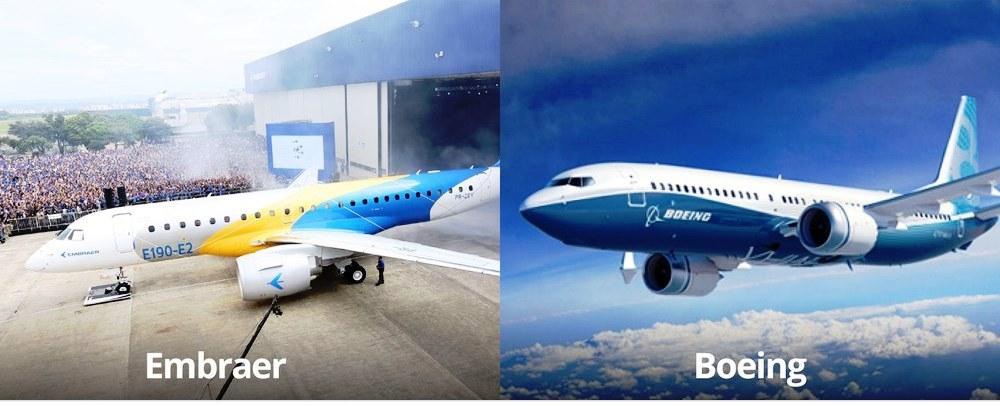 Boing anuncia cancelamento de fusão com a Embraer