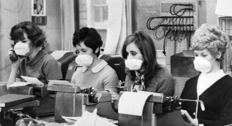 Pandemia da gripe Hong Kong com mais de 1 milhão de mortos aconteceu entre 1968 e 1970