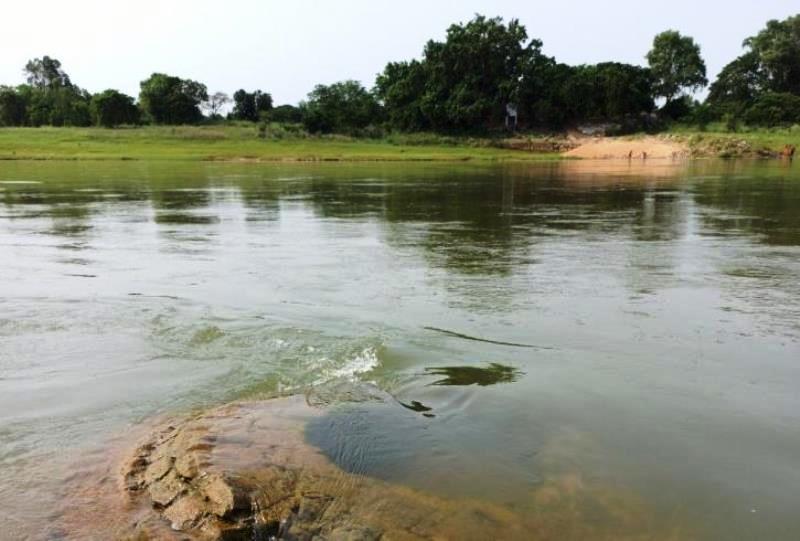 Templo do século XV submerso há 150 anos emerge na Índia