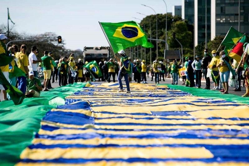 Princípio de confusão acontece na dispersão de protestos na Esplanada