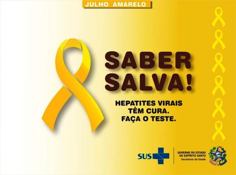 Julho Amarelo: Sesa inicia campanha de conscientização sobre hepatites virais