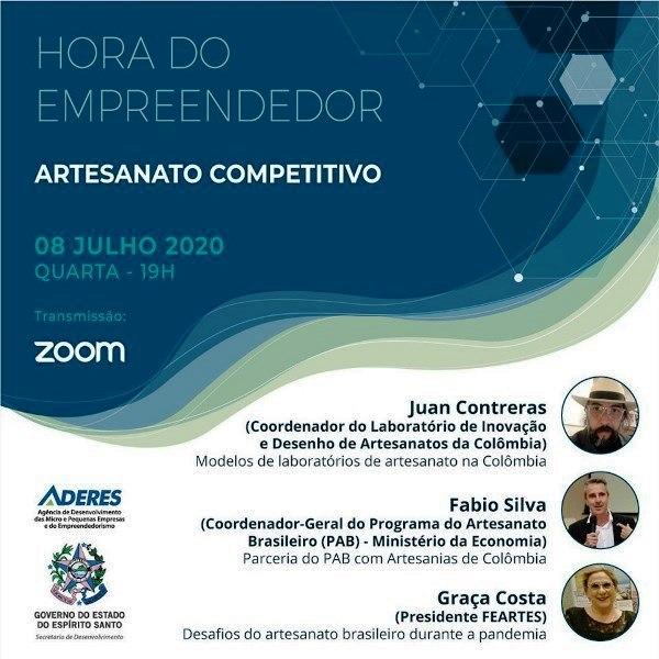 'Artesanato Competitivo' é o tema do 'Hora do Empreendedor' desta quarta-feira (08)