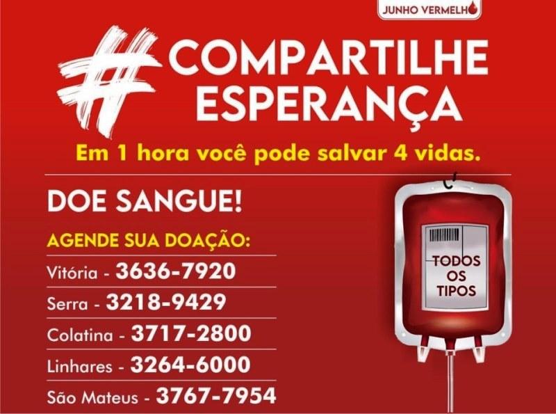 Hemoes e 99 garantem viagens gratuitas até 31 de julho para doadores de sangue