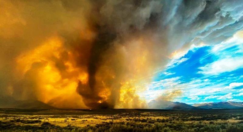 Tornado de fogo e temperatura 'mais alta da história': a sufocante onda de calor nos EUA