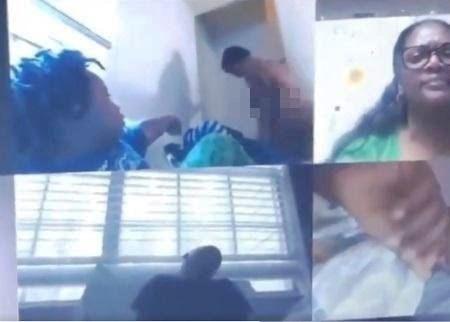 Mãe entra pelada no quarto do filho durante aula online