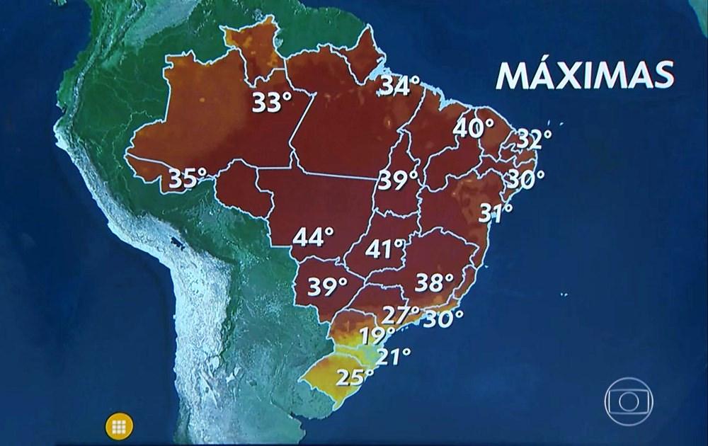 Onda de calor chega ao fim e frente fria causa chuva no Sul e no Sudeste