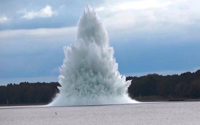 Bomba da Segunda Guerra explode na Polônia