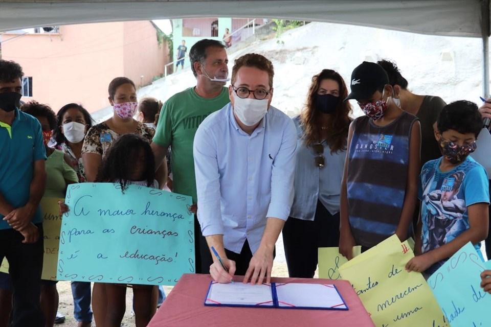 Governo do Estado autoriza construção de duas unidades escolares em Vitória