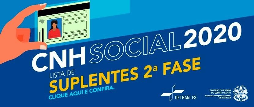 Detran/ES divulga lista de suplentes do CNH Social