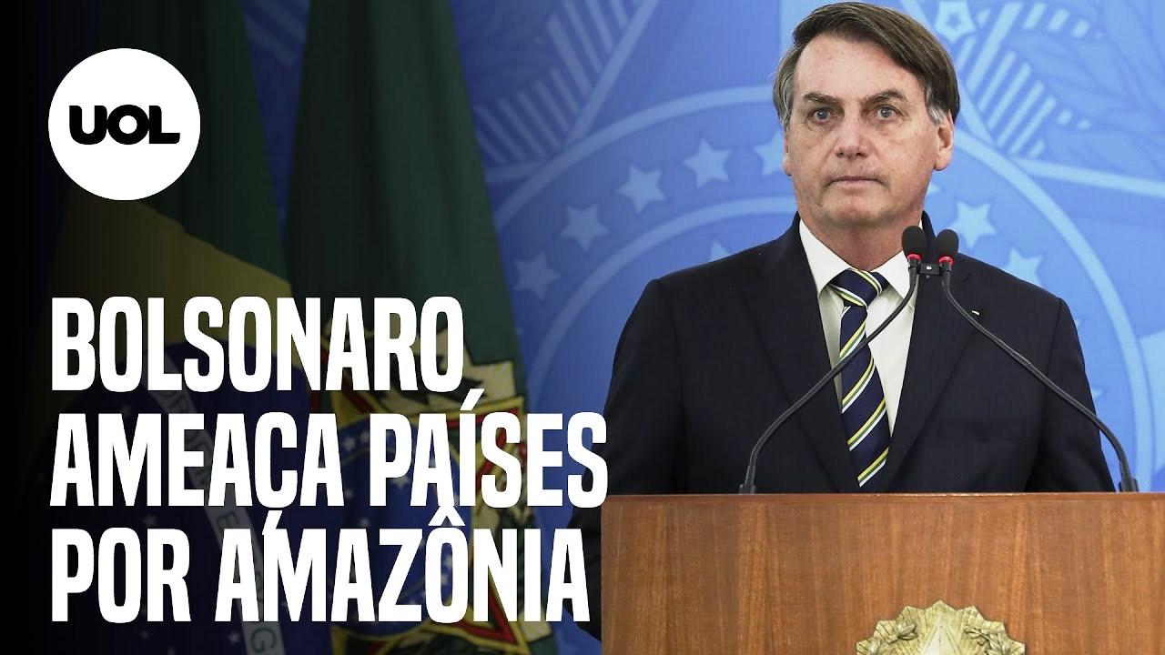 Bolsonaro ameaça divulgar lista de países que importam madeira ilegal do Brasil