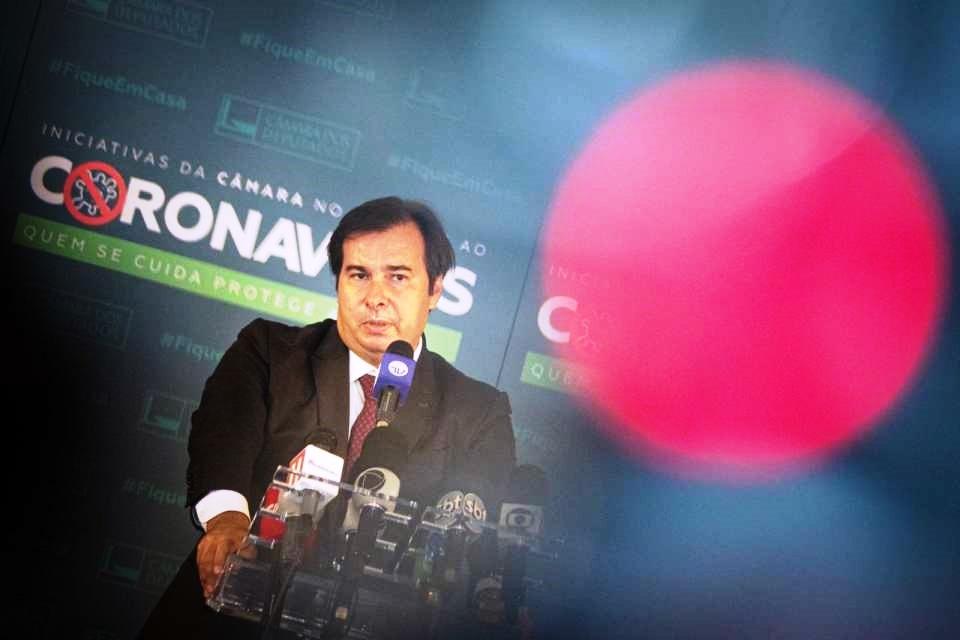 Rodrigo Maia diz que não renovará auxílio na Câmara: “Problema do governo”