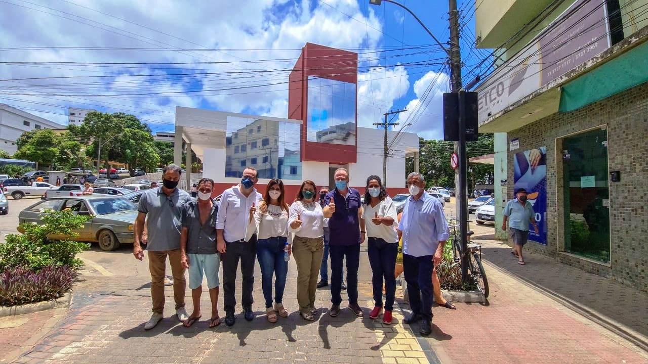 Casagrande entrega obras e anuncia unidade do Corpo de Bombeiros em São Gabriel da Palha