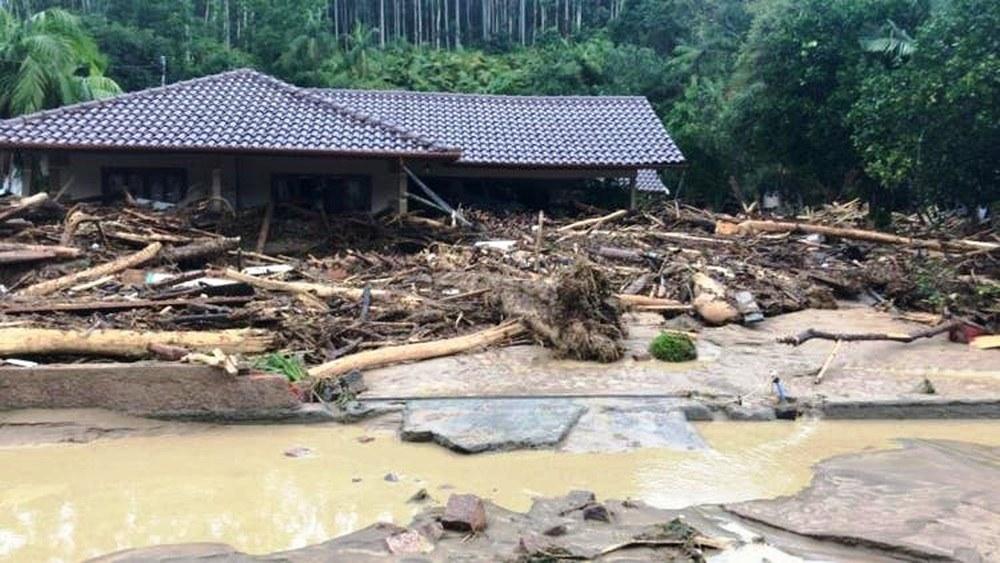 Chuva forte em SC deixa sete mortos no Vale do Itajaí, diz Defesa Civil; há desaparecidos