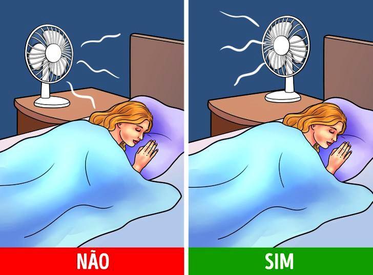 Por que dormir com o ventilador ligado pode fazer mal para a saúde?