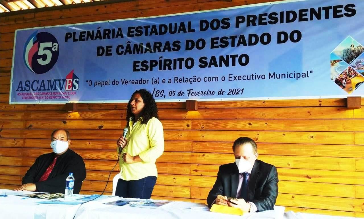 Vice-governadora participa da posse de nova diretoria da Ascamves no ES