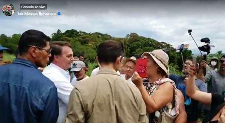 Bolsonaro chega a Santa Catarina para recesso de carnaval