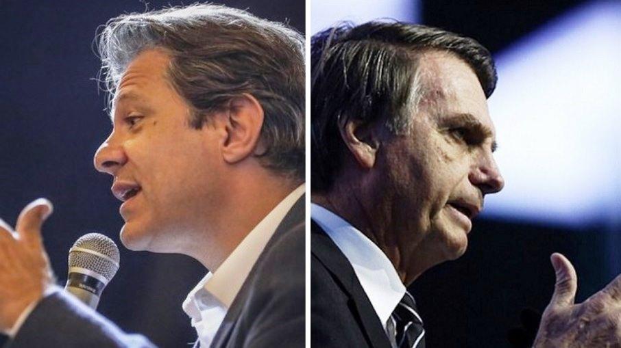 Sem frente ampla, 2022 pode ter novo embate entre Bolsonaro e Haddad