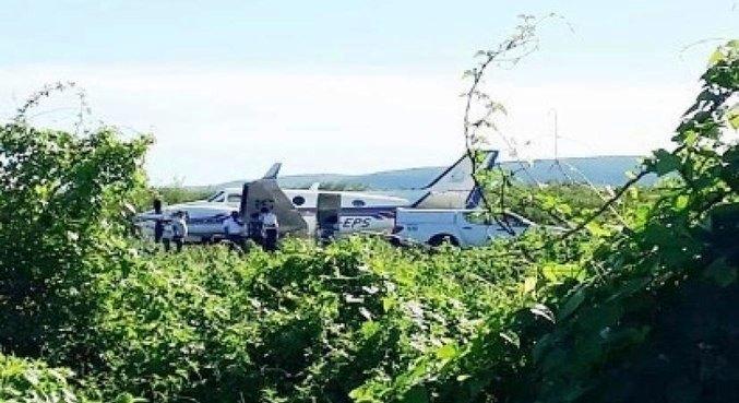 Avião com vacinas bate em jumento durante pouso em Ibotirama (BA)