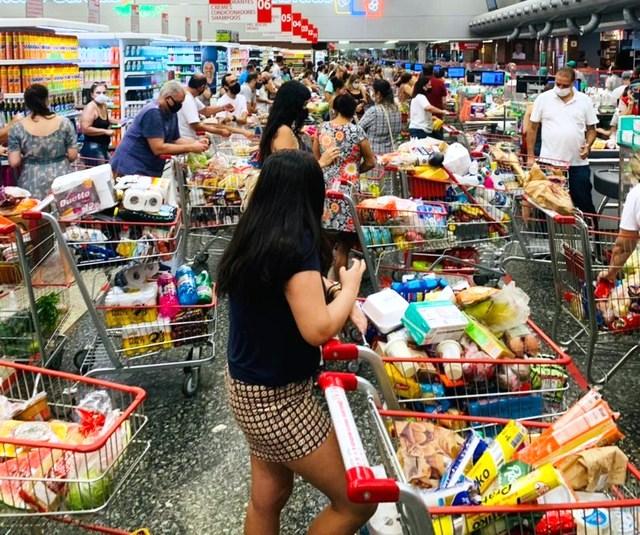 Não faltarão alimentos na quarentena mais rígida no ES, diz associação de supermercados