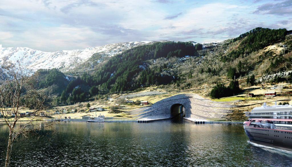 Primeiro túnel de navios do mundo será construído na Noruega