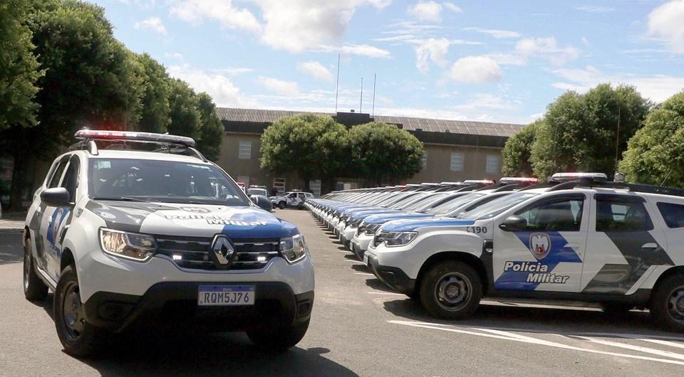 Casagrande entrega 124 novas viaturas à Polícia Militar do Espírito santo