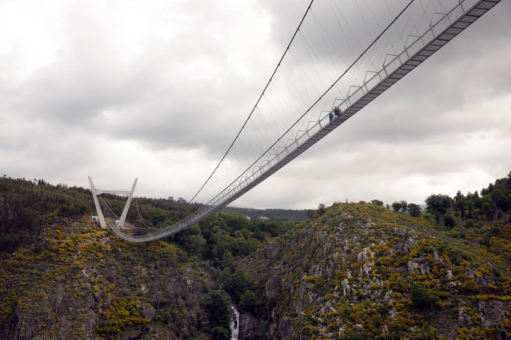 Portugal inaugura maior ponte suspensa de pedestres do mundo