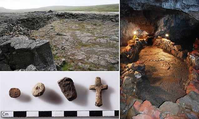 Descoberta caverna viking 'satânica' usada para evitar apocalipse há 1.100 anos