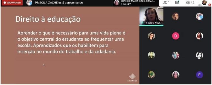 Escolas estaduais de São Roque do Canaã, no ES, promovem o I Webinário