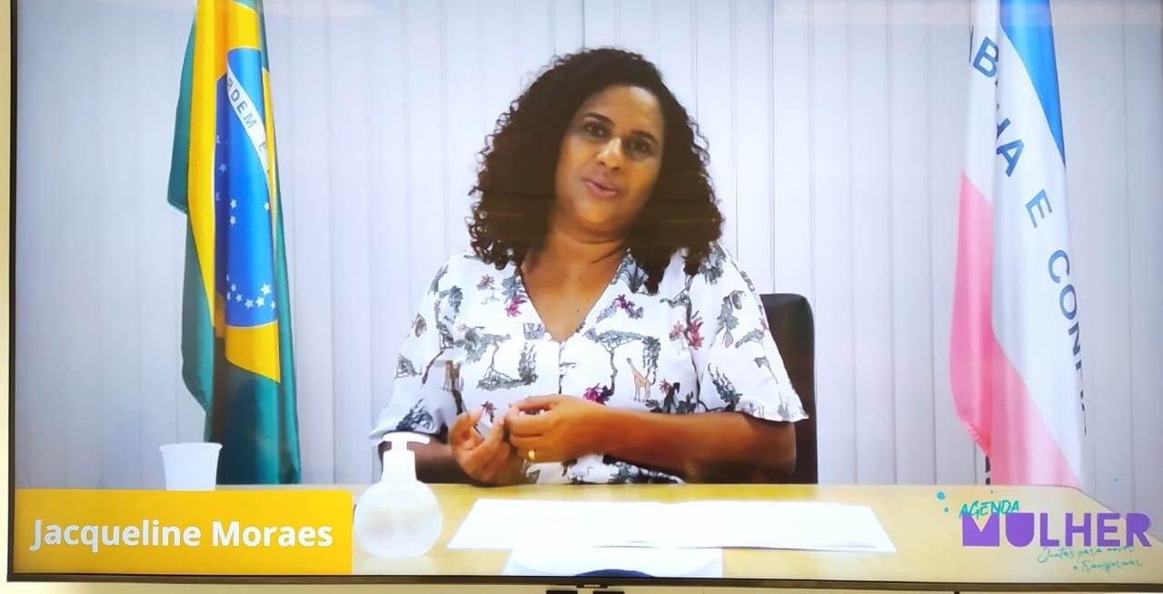 Jacqueline Moraes participa de webinário sobre empoderamento de meninas negras no ES