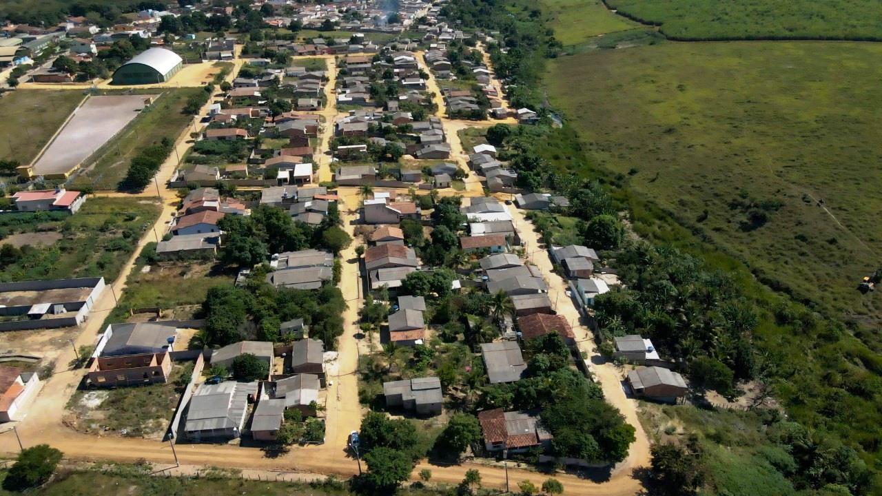 Prefeitura de Pedro Canário inicia topografia nas ruas do Loteamento Novo em Cristal do Norte 