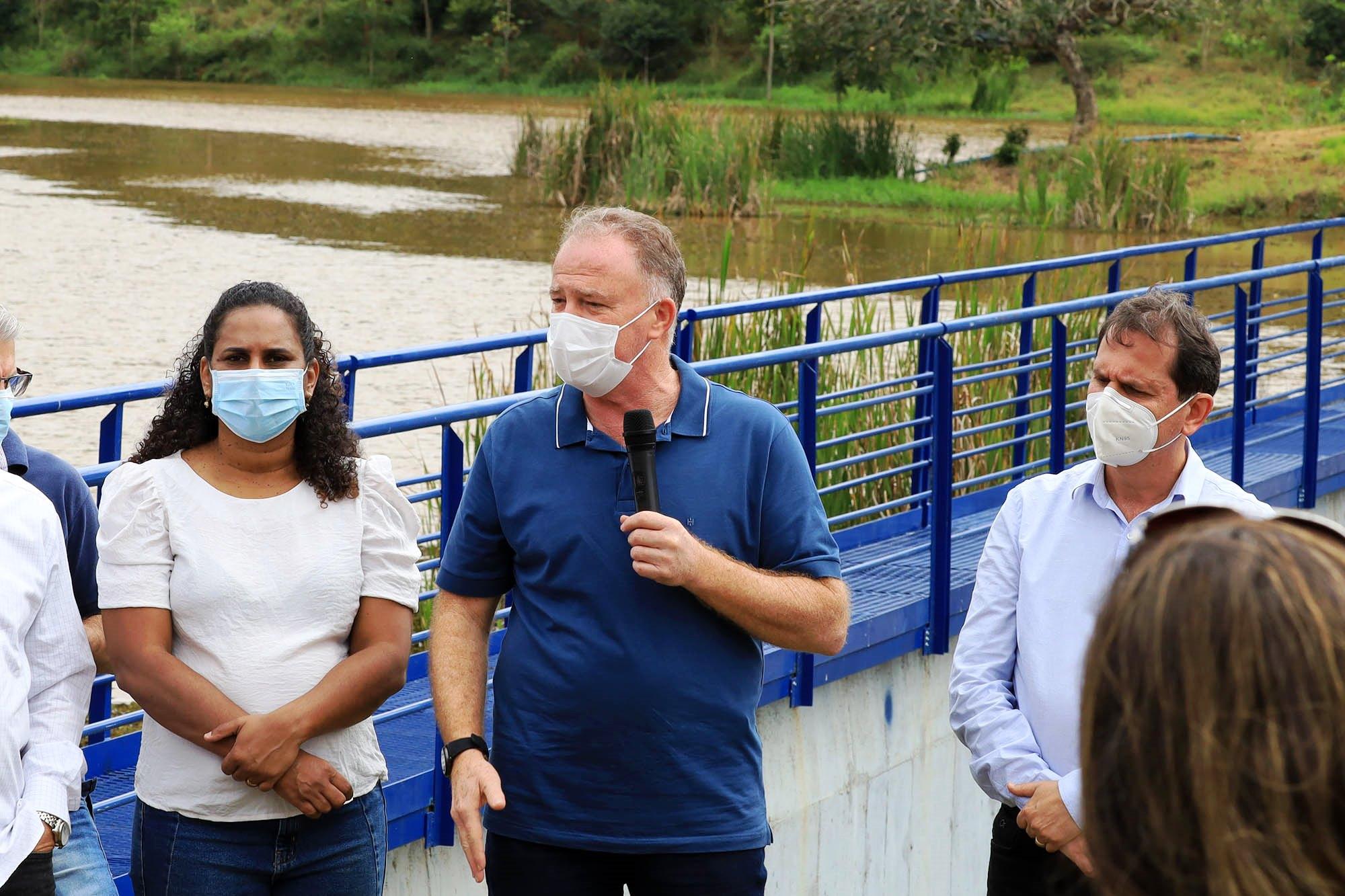 Casagrande inaugura três barragens em Santa Teresa, nesse sábado (15)