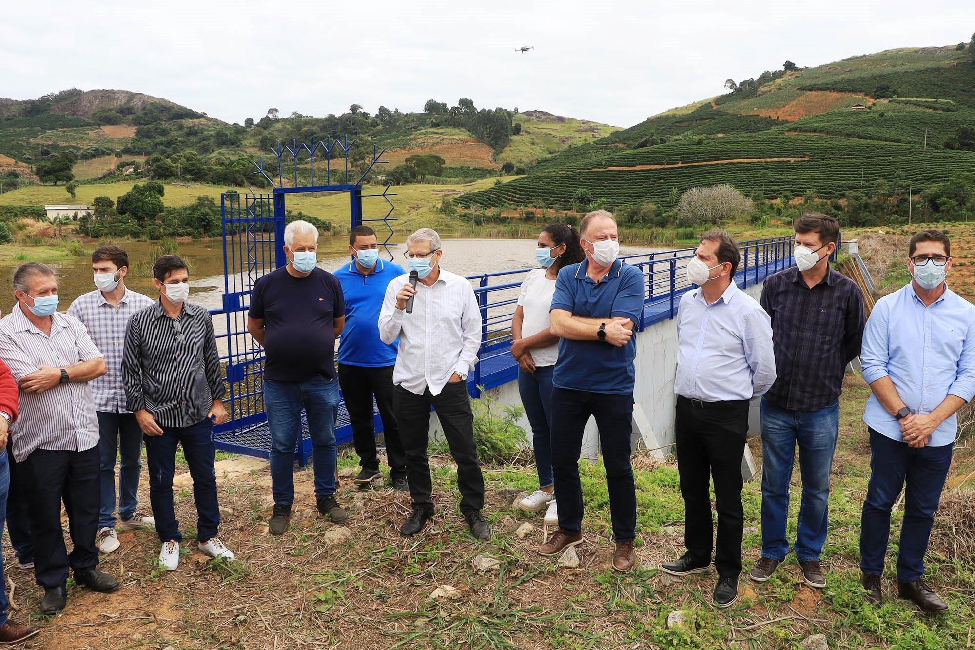 Casagrande inaugura três barragens em Santa Teresa, nesse sábado (15)