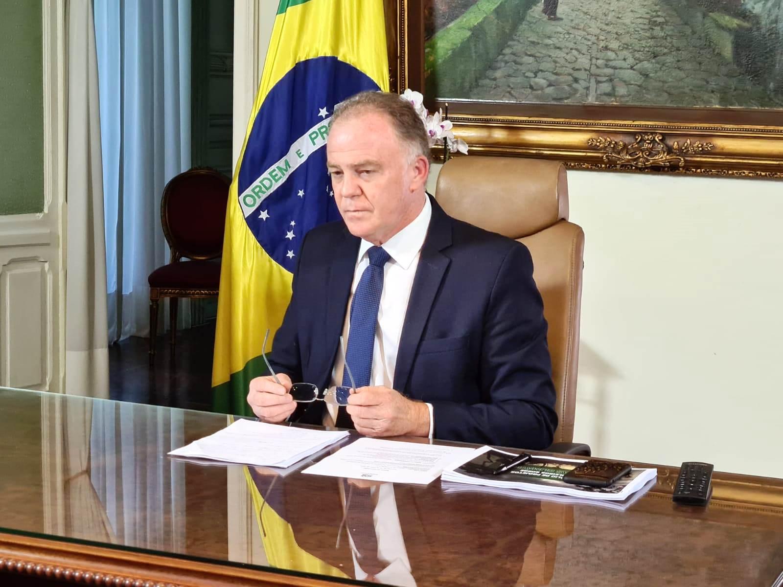 Casagrande participa de reunião com enviado especial dos Estados Unidos para o clima