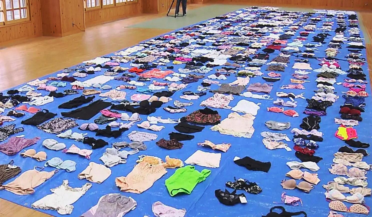 Japonês é preso por roubar mais de 700 peças íntimas de mulheres em lavanderias