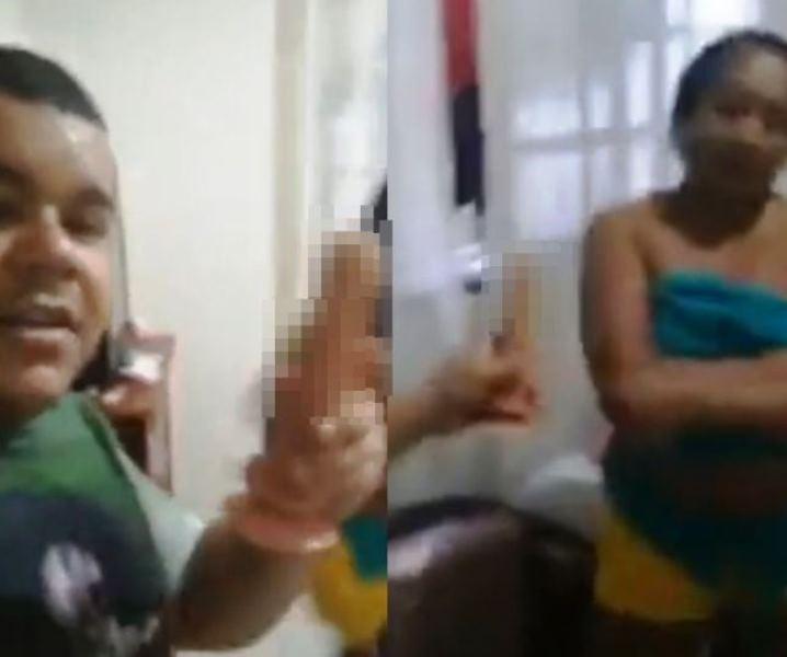 Mulher apanha do marido com vibrador após ser flagrada enviando fotos de nude para outros homens