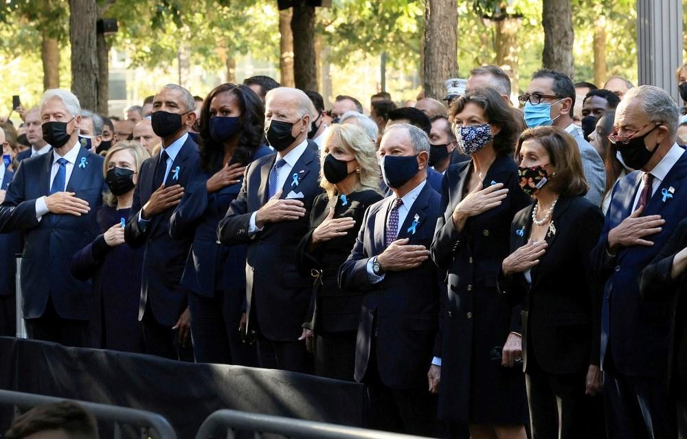 Cerimônias homenageias as vítimas do 11 de Setembro nos EUA