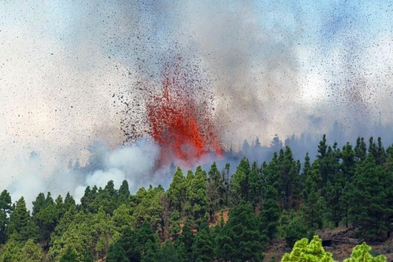 Vulcão entra em erupção nas Ilhas Canárias espanholas