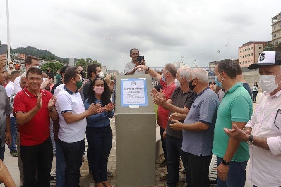 Governo do Espírito Santo entrega obras do Portal do Príncipe, em Vitória