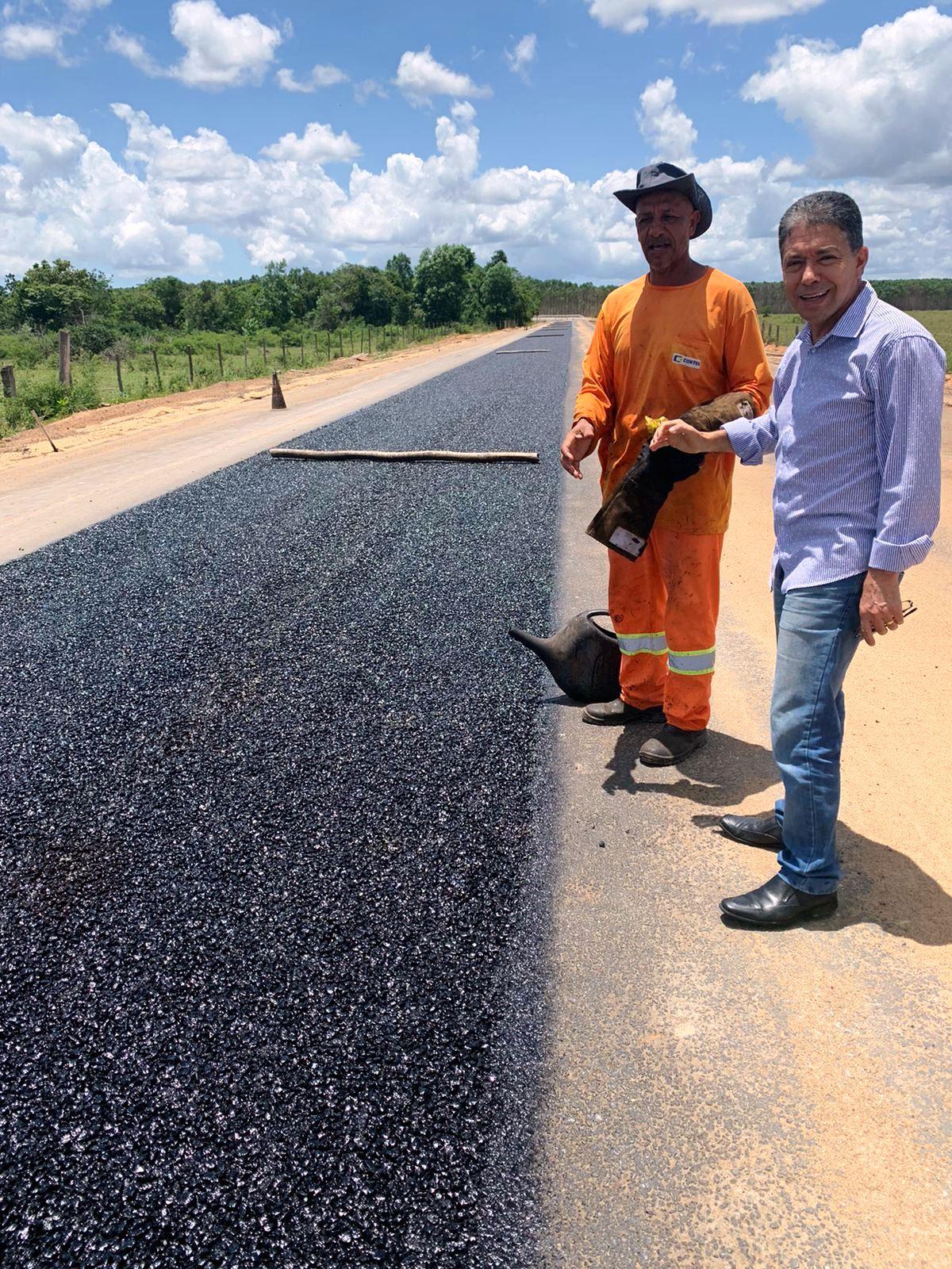 Freitas visita obras do Governo no Norte do ES e diz que estão prestes a acabar