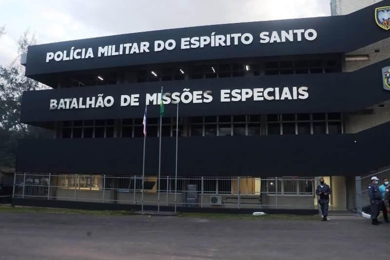 Casagrande inaugura nova quadra e prédio reformado do Batalhão de Missões Especiais