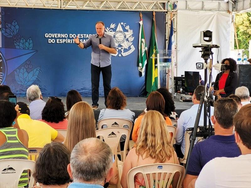 Casagrande anuncia investimentos em infraestrutura, habitação e assistência social em São Domingos do Norte, ES