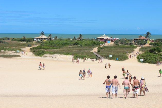 Corpo é encontrado a 10 km das dunas da Praia de Itaúnas, em Conceição da Barra, ES